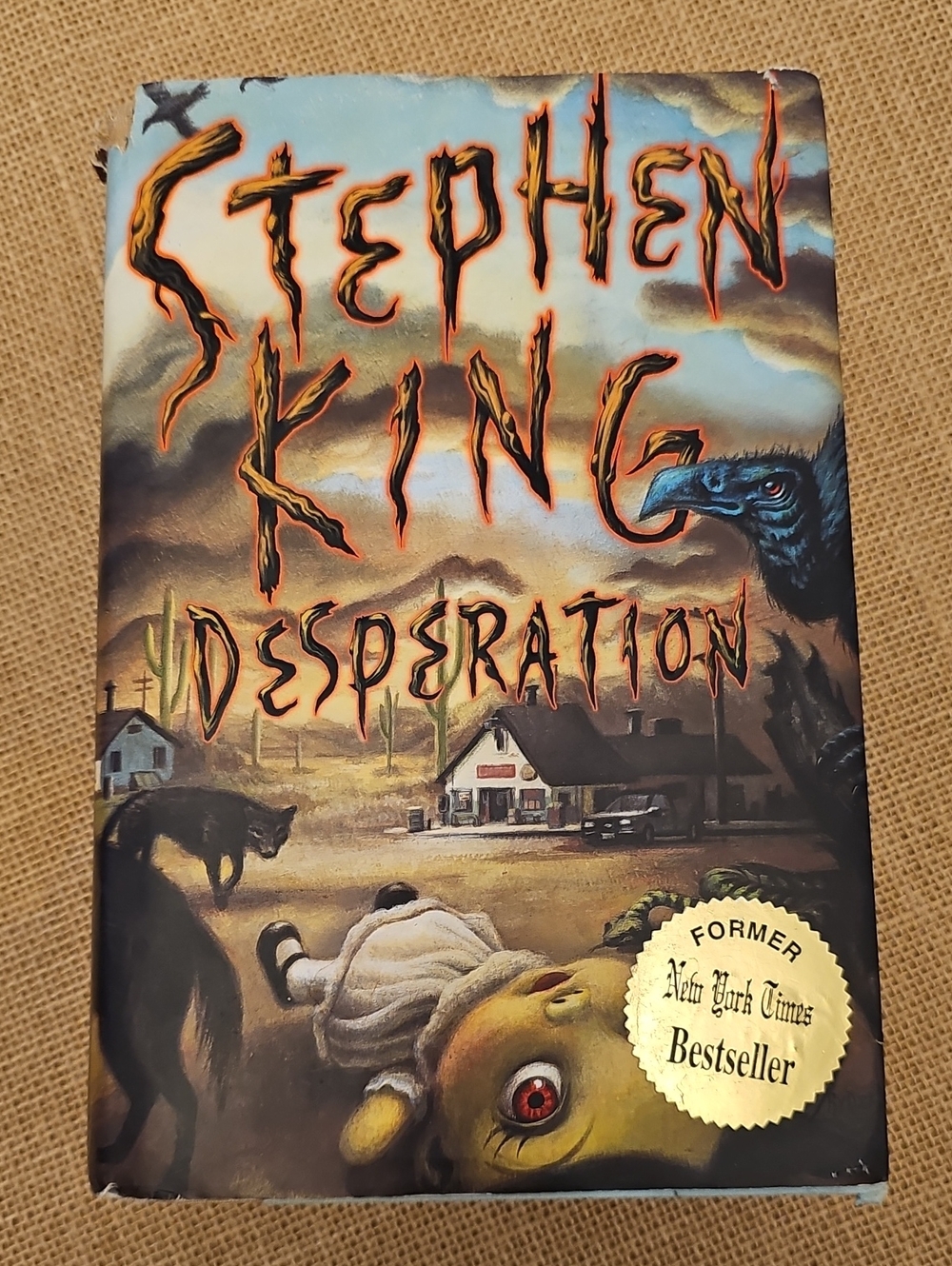 Stephen King Desperation Book Former NYT Bestseller Hardcover